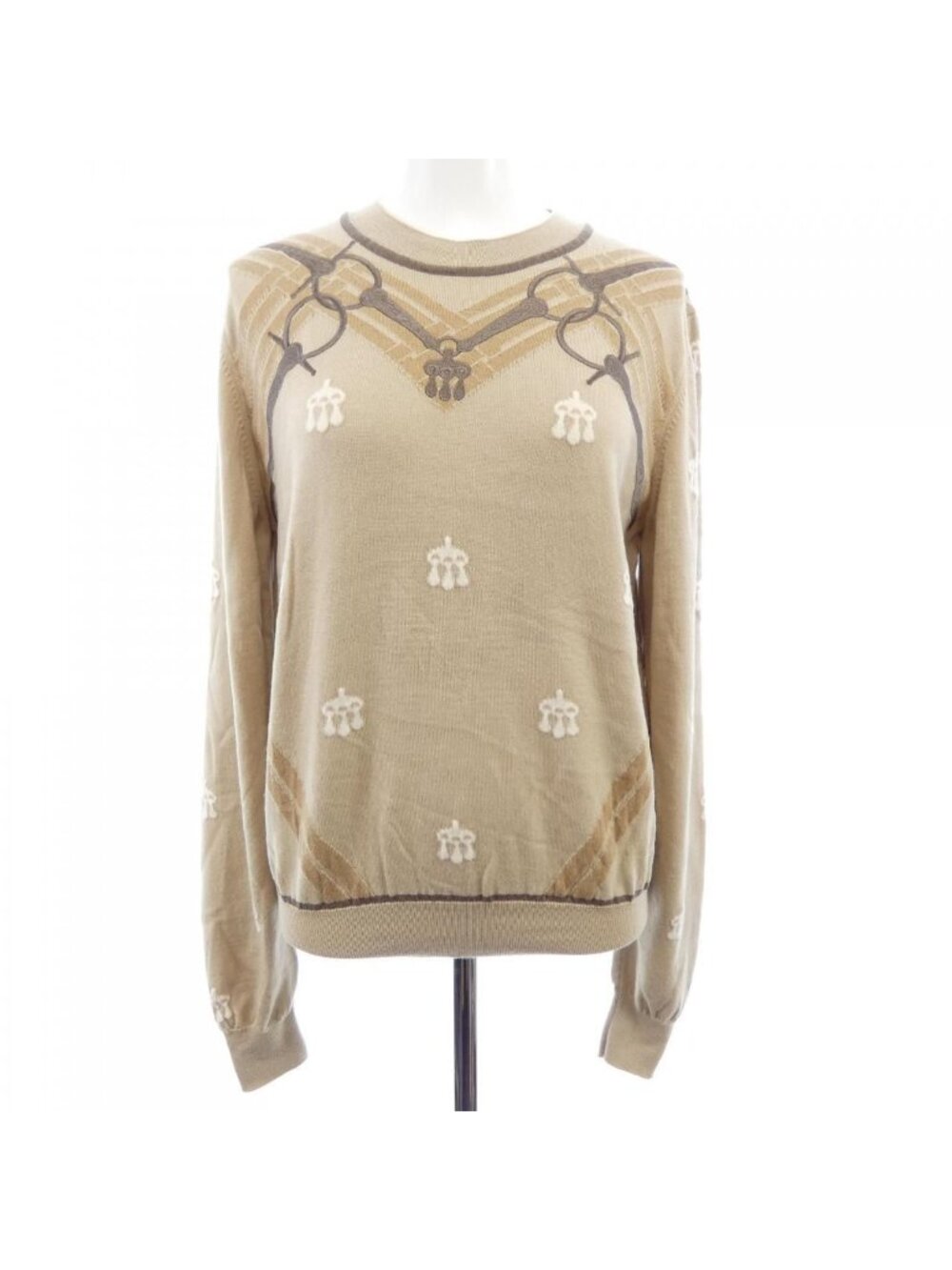 Hermes Horse Bit Mors a Jouet Knit Sweater